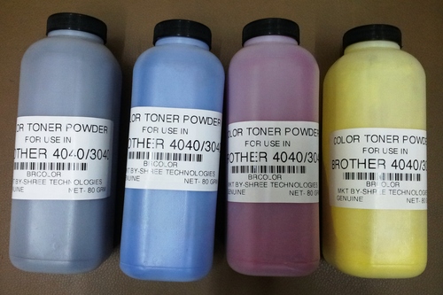 Brother Color Toner Powder - Plastic Material, 15.2 x 12.7 x 5.1 cm Dimensions | Cyan, Yellow, Magenta, Black Colors for HL4040/TN240