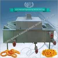 Continuous Kurkure Fryer Machine