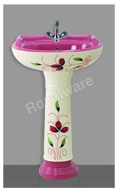 color wash basin