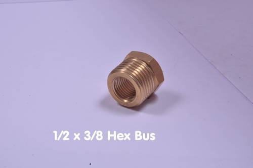 Brass Hex Bush