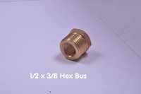 Brass Hex Bush