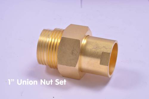 Brass Union Nut Set