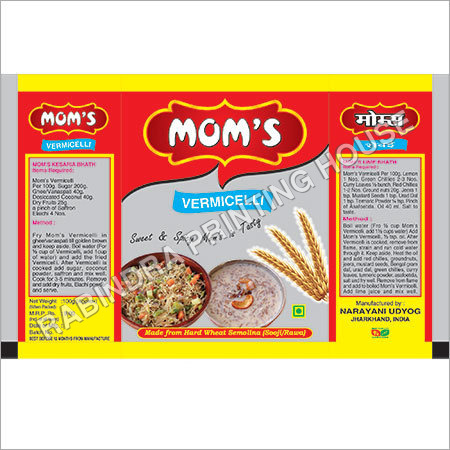 Noodles Printed Packaging Pouches