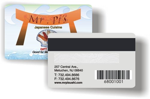 Bar Coded Cards