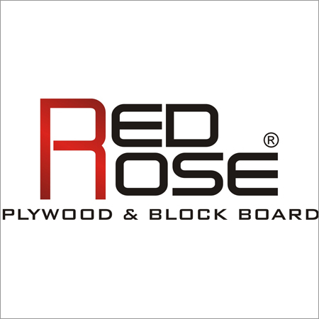 Red rose plywood