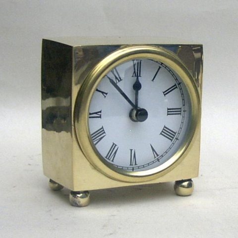 NAUTICAL BRASS CLOCK