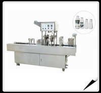 Filling And Sealing Machine - Stainless Steel, 2150x700x1550mm | 32 Cup/min Capacity, 2.5kw Power, Highly Efficient