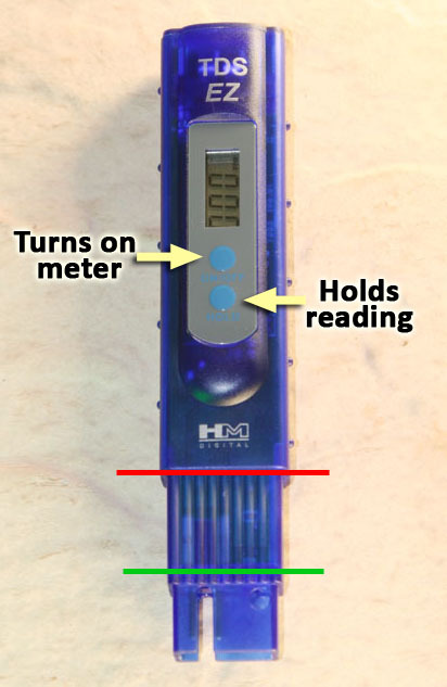 TDS Meter Kit Labeled