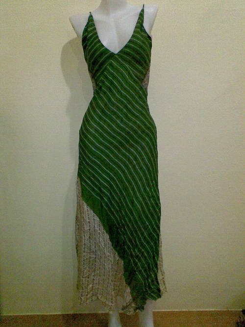 Silk Straight Maxi Dress Long