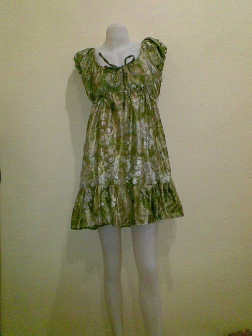 Silk Short Fitting Dress