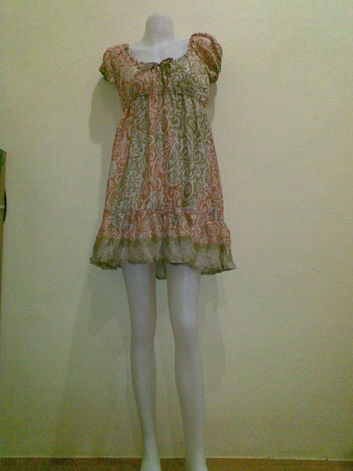 Silk Short Fitting Dress