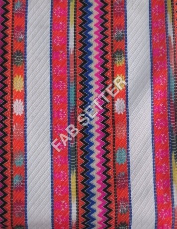 Jacquard Acrylic Tie Dye Fabric