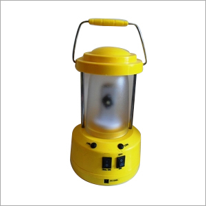 Solar Lantern Cum Mobile Charger - Plastic, 150x100 mm, Yellow | Solar Charging, Portable Light, Mobile Charging, Energy Efficient, Durable Design