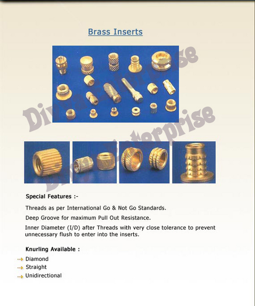 Brass PPR Inserts