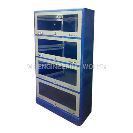 Steel Bookcase Almirah - Premium Quality Steel, Attractive Design , Strong Yet Lightweight Construction for Books Organization