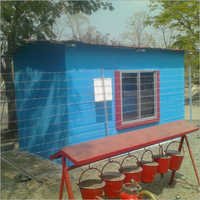 Portable Log Cabins - Metal & Wood | Varied Dimensions, Customizable Doors, Durable Structure, Easy Assembly, Weather Resistant, Insulation Options