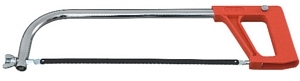 TUBULAR HACKSAW FRAME WITH PLASTIC HANDLE