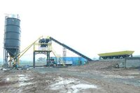 Readymix Concrete Batching Plant - Mild Steel, 400v Voltage, 15hp Motor Power | Durable, Automatic Operation, Corrosion Resistant
