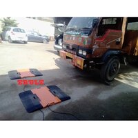 Weigh Pad - High Strength Aluminum Alloy, Portable Design | Rated Capacity Up To 20 Tons, Static Accuracy 0.25% Full Scale, Dynamic Accuracy +/- 1% With Leveling Track