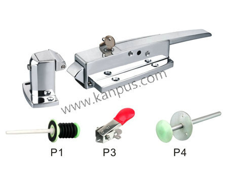 Cam-lift safety latch (coldroom latch, HVAC/R parts)
