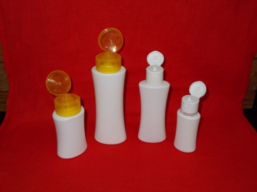 Plastic Flip Top Cap Containers - Varied Capacity, Diameter, Height, White | Leakproof, Durable, Versatile, Easy Dispensing, Lightweight