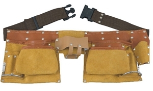 11 Pocket Split Leather Carpenter Apron