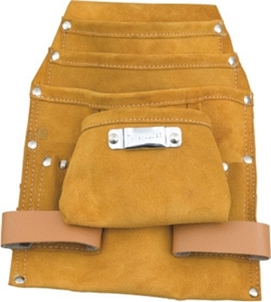 MULTIPURPOSE LEATHER NAIL & TOOL BAG