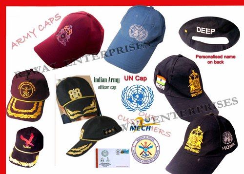 Multicolor Indian Army Caps