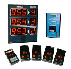 Multi counter token display