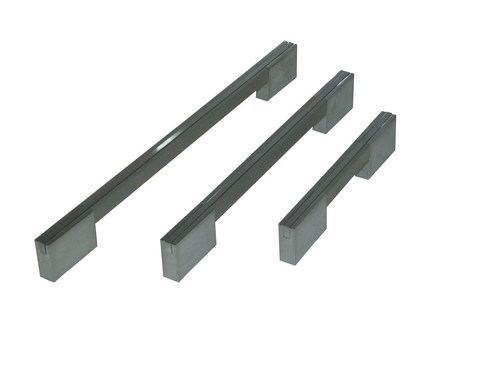 Handle - Metal, Variable Width, Multiple Lengths, Silver | Durable, Stylish, Ergonomic, Easy Install, Modern Design, Strong Grip, Polished Finish, Light Weight