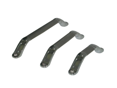 Handle - Metal, Varying Sizes, Silver | Durable, Ergonomic Grip, Corrosion Resistant, Lightweight, Easy Installation