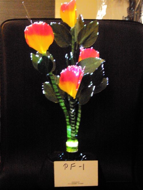 Electronic Plastic Flower