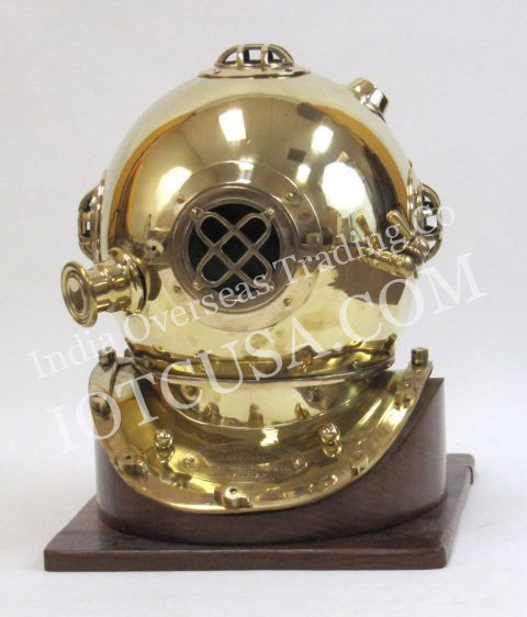 NAUTICAL BRASS DIVERS HELMET MARK V 19