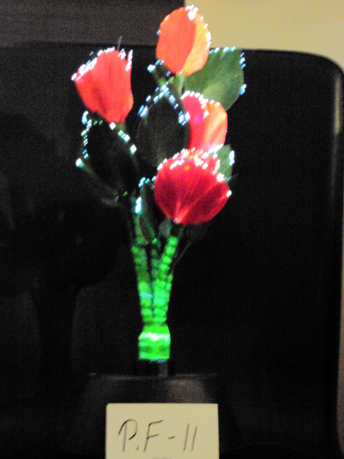Electronic Plastic Flower
