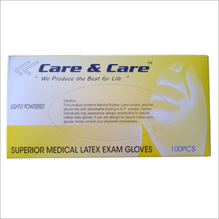 Latex Examination Gloves