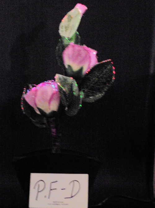 Electronic Plastic Flower