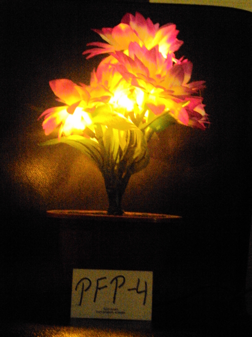 Electronic Plastic Flower