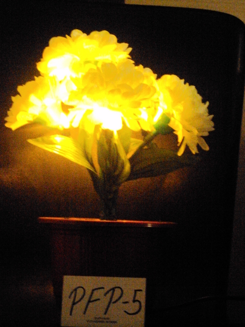 Electronic Plastic Flower