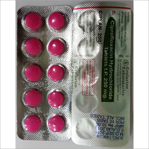 Ciprofloxacin Hydrochloride Tablets I.P Grade: Medical