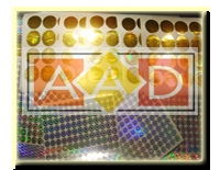 2D 3D Holographic Stickers