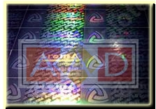 Hologram with kinetic effects