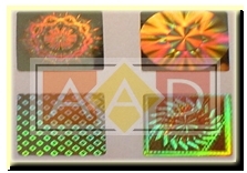 Hologram with kinetic effects