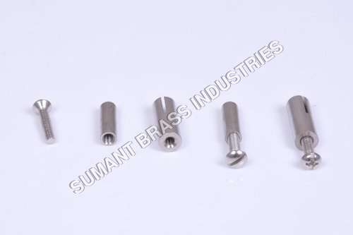 Brass plug pins with screws