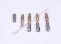 Brass Dc Adaptor Pins - 2-6mm Diameter, 10-30mm Length, Nickel Plated | Corrosion Resistant, Lightweight, Easy Installation