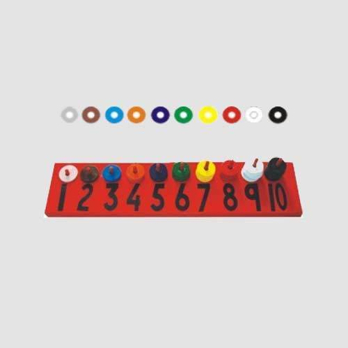 Number Plate with Ring