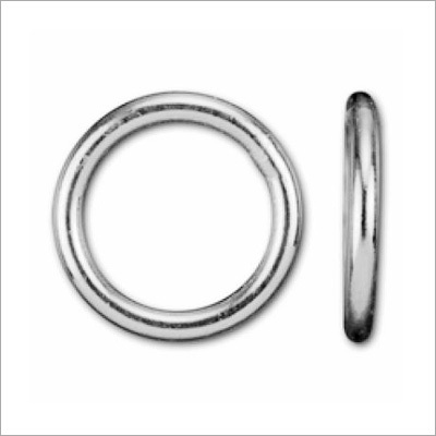 Silver Striped Toggle Clasps