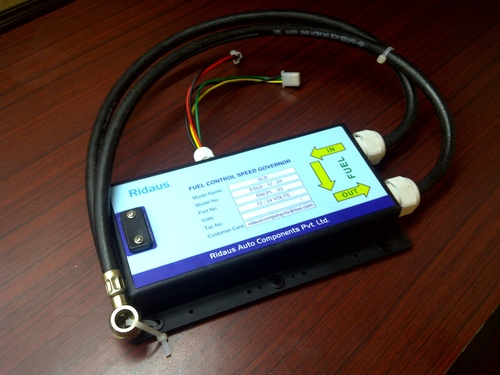 Fuel Control Speed Limiter (FCSG 09)