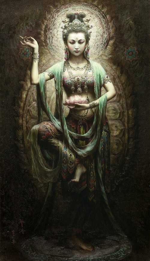 Japanese 3D Acrylic Portrait - Acrylic, Variable Dimensions, Green | 3D Effect, Intricate Details, Glossy Finish, Unique Artwork