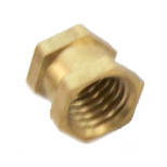 Brass Hex Plastic Inserts