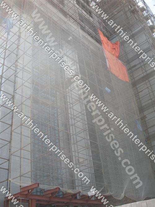 Scaffolding Net For Glass Protection